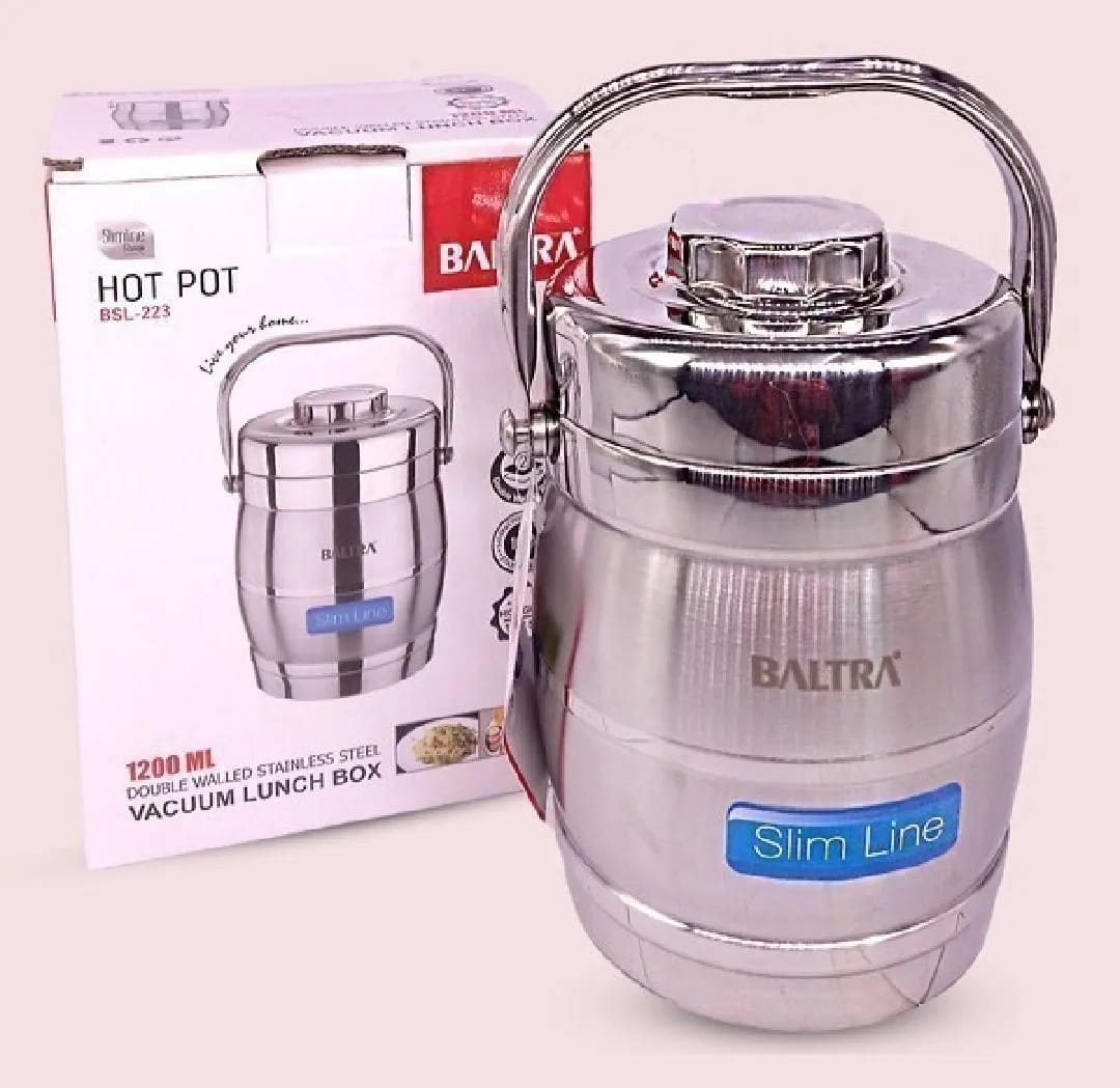 Baltra 2800 ML Hot Pot Lunch Box / Double Walled Vacuum Insulated Stainless Steel - image 2