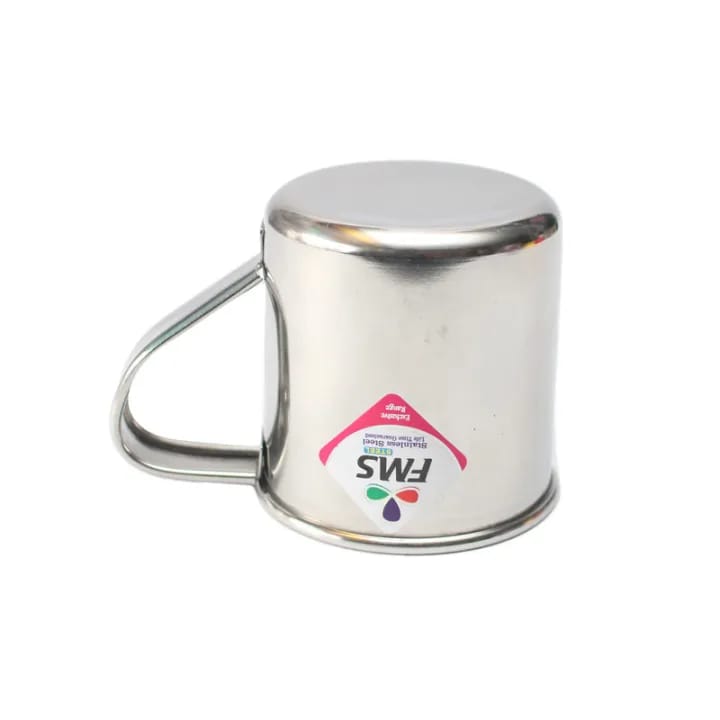 Steel Color Tea Cup 3 Inch-Set Of 6 - image 2
