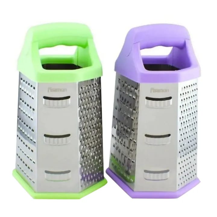Stainless Steel Grater 6 Sided 24 CM ( Koresho) - image 1