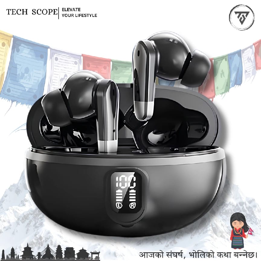 Solid Sold TWS 02 Wireless Earbuds | Bluetooth 5.4 | True Wireless Stereo Earphones | Portable Charging Case - image 1