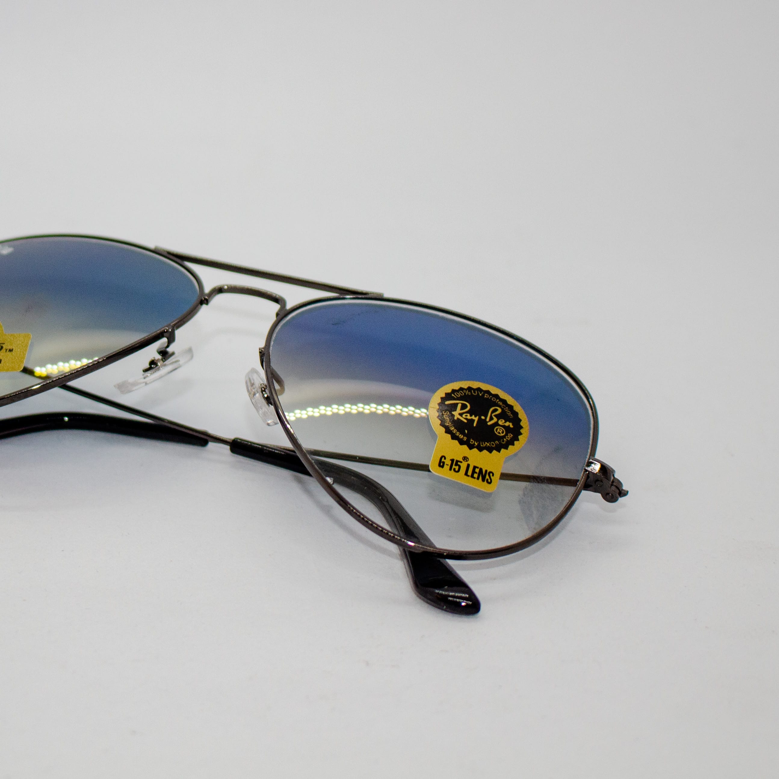 Fashion Round Design Metal Frame B2 Sunlgasses For Men - image 2