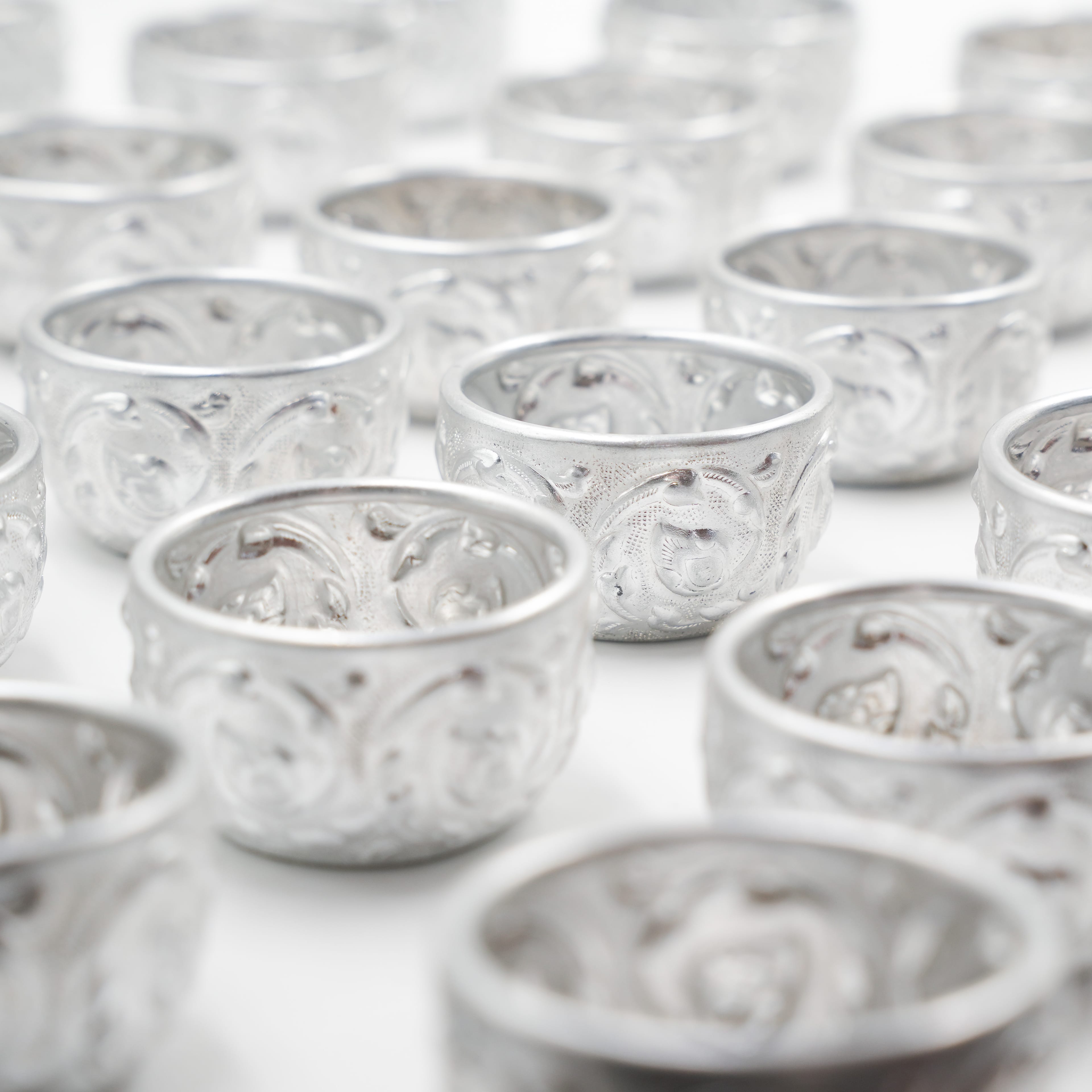 Pasni Silver Plated Bowl Used For Baby Weaning Ceremony Traditional Design - image 4