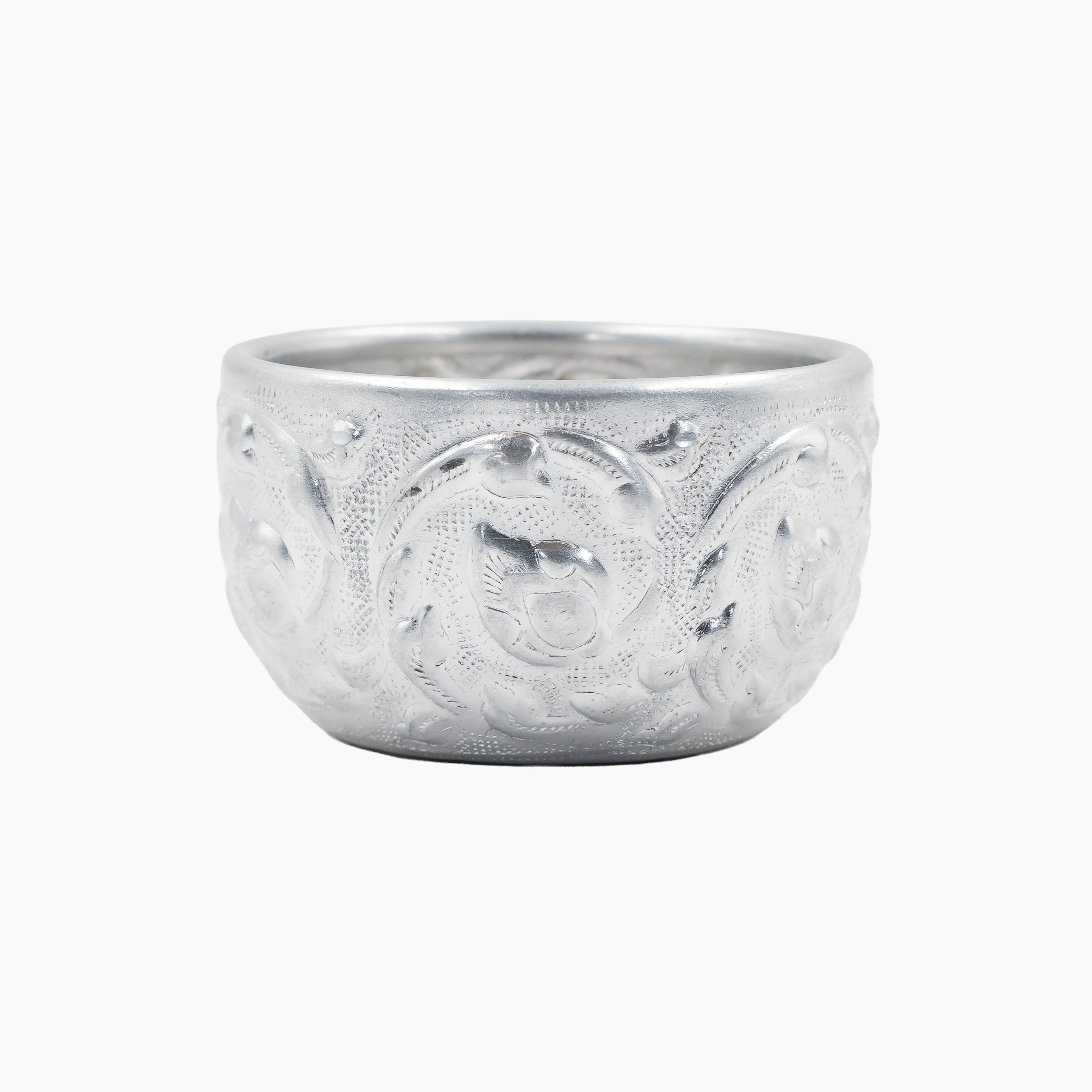 Pasni Silver Plated Bowl Used For Baby Weaning Ceremony Traditional Design - image 2