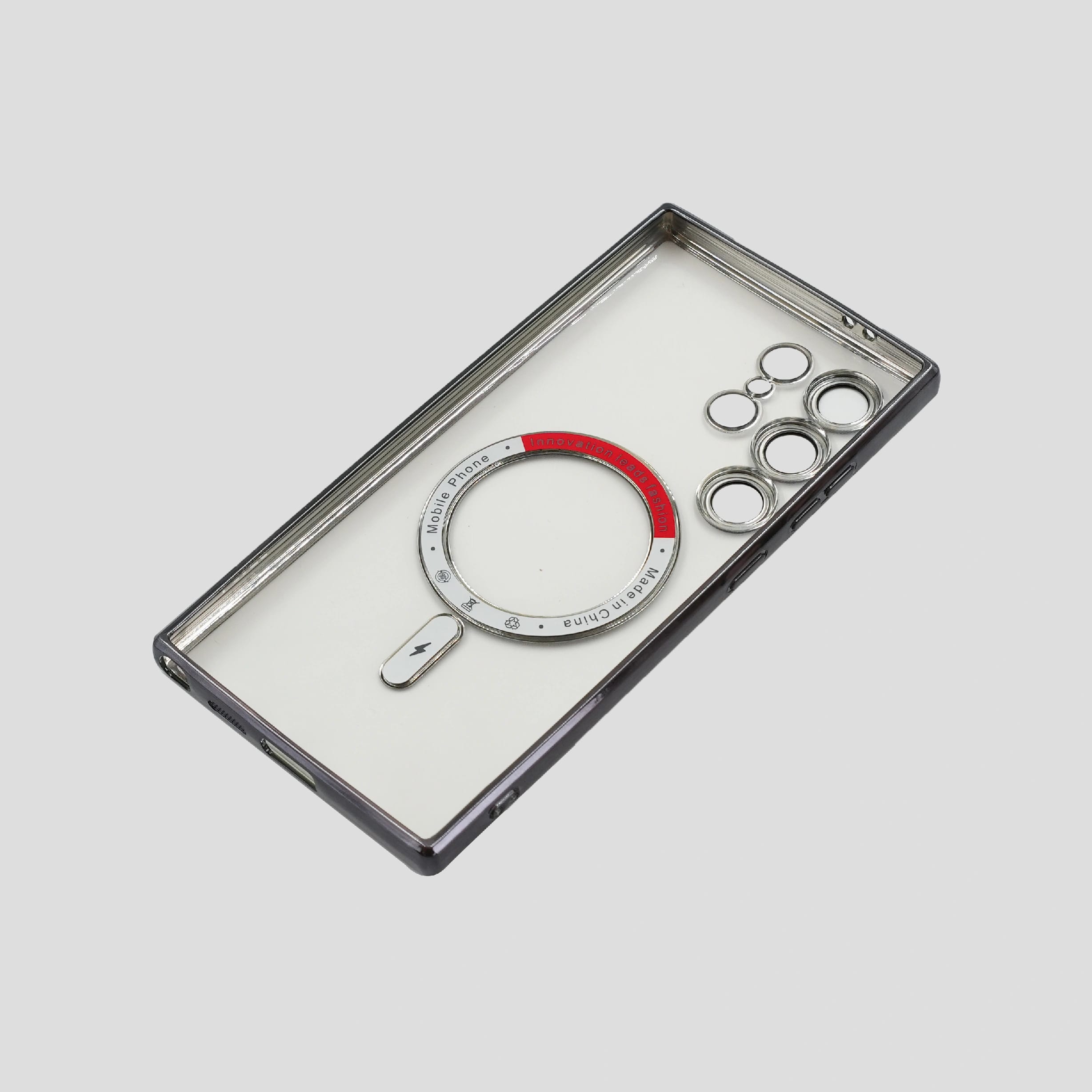 Transparent Magnetic Phone Case For Samsung Galaxy S23 Ultra Clear Protective Cover - image 2