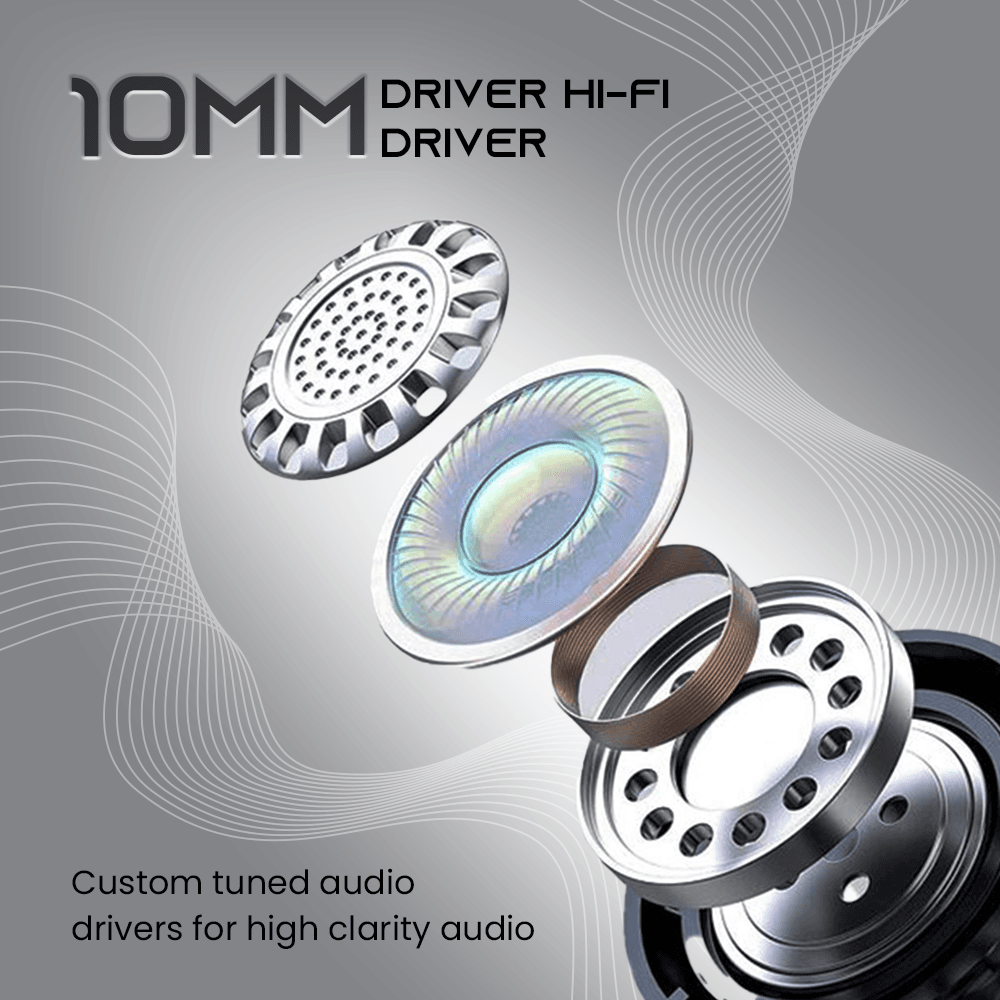 Ultima Atom Buds 2 | Powered by Ultima Supreme Sound | 120 Hrs Total Playtime | 50ms Latency | Bluetooth V5.4 | Ultima Link App Support | ANC upto 32 dB | Quad Mic | Low Latency Game Mode | Multi-Point Connectivity - image 2