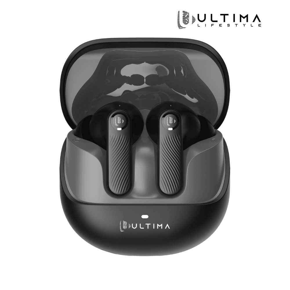 Ultima Atom Buds 2 | Powered by Ultima Supreme Sound | 120 Hrs Total Playtime | 50ms Latency | Bluetooth V5.4 | Ultima Link App Support | ANC upto 32 dB | Quad Mic | Low Latency Game Mode | Multi-Point Connectivity - image 1
