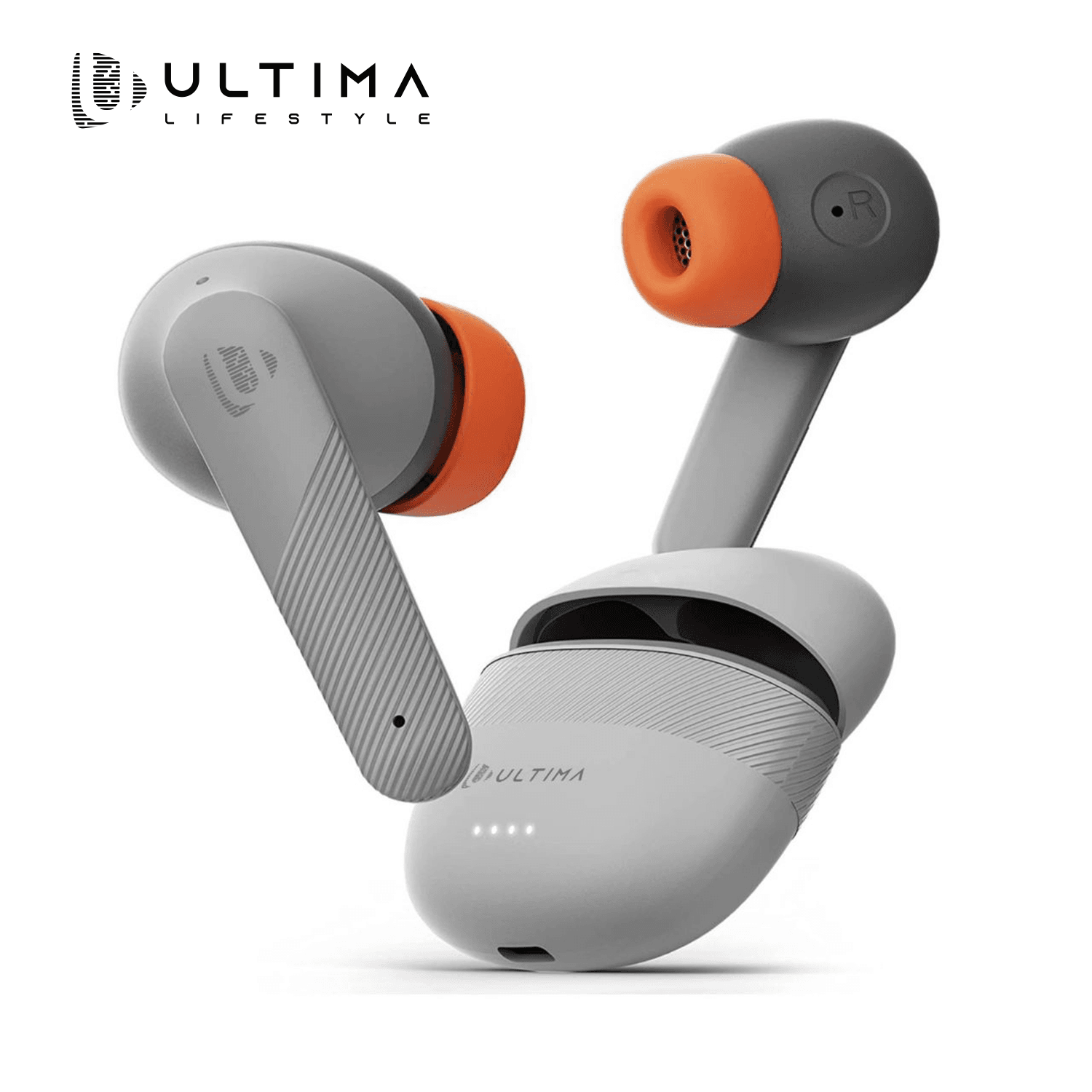 Ultima Atom 820 Earbuds With 30 Hrs Playtime | 5C Super Fast Charging | 13MM Titanium Drivers | Bluetooth 5.4 | Quad Mic AI ENC | Open And Connect Technology - image 1