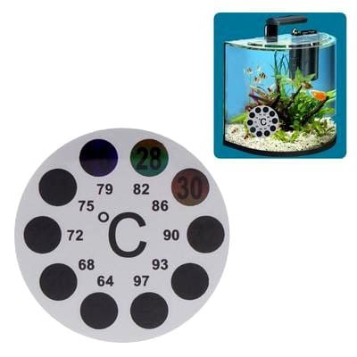 Round Thermal Thermometer For Aquarium By Crown Aquatics - image 1