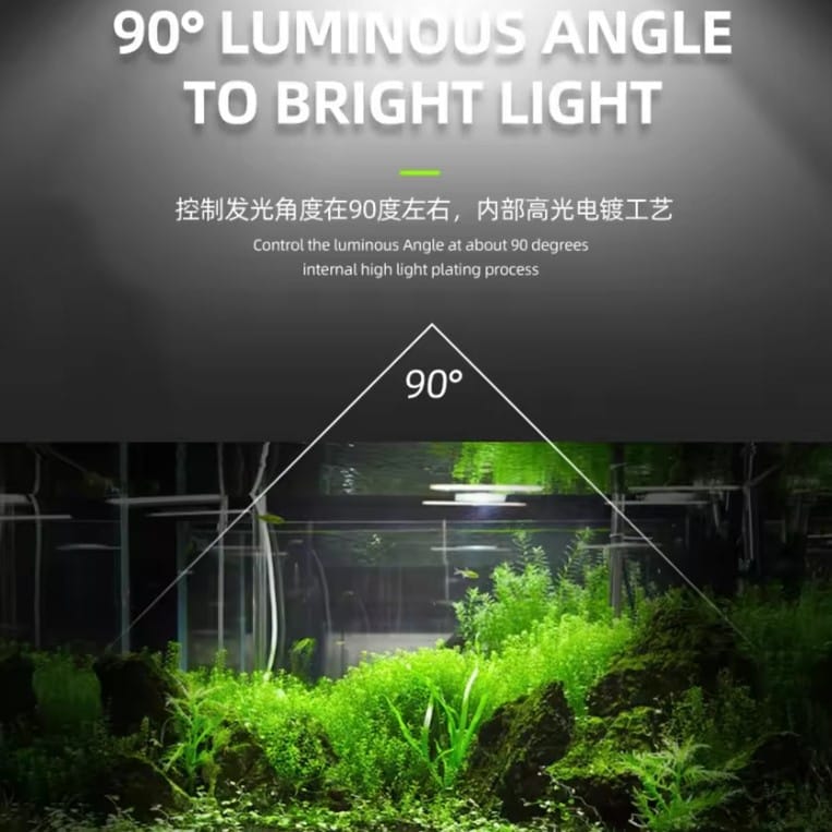 Color Changing Water Grass Downlight 15w COB Light By Crown Aquatics - image 3