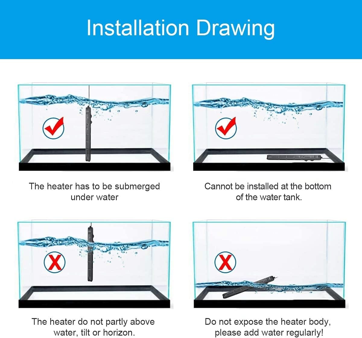 Periha 100w Automatic Aquarium Heater With Protective Case By Crown Aquatics - image 4