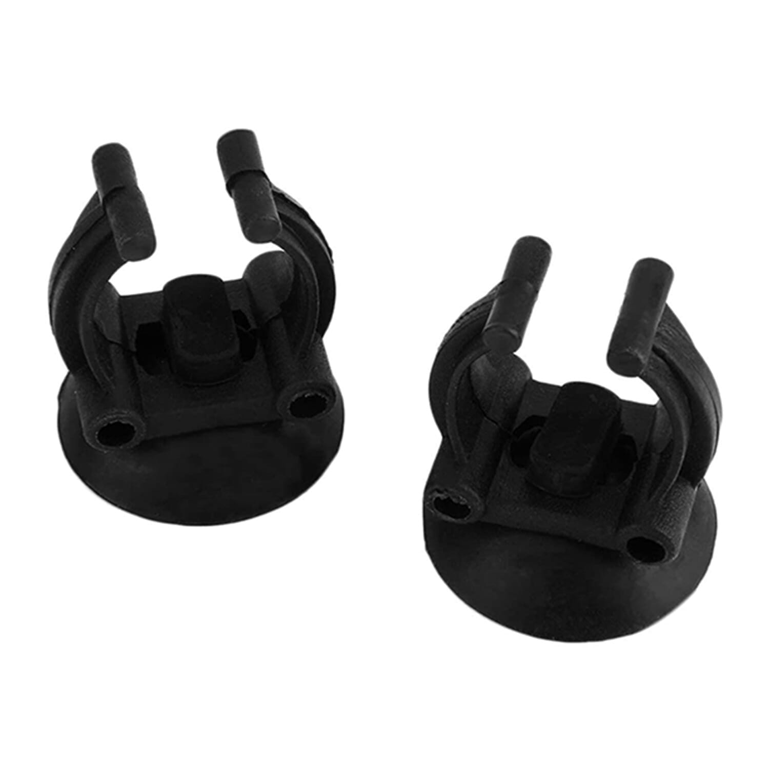 Aquarium Heater Catcher Clamp LED Light Catcher With Rubber Suction Cup 2pcs Set by Crown Aquatics - image 1