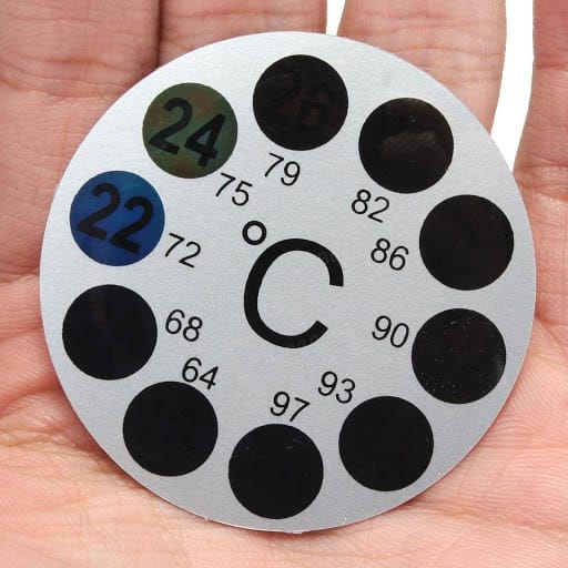 Round Thermal Thermometer For Aquarium By Crown Aquatics - image 2