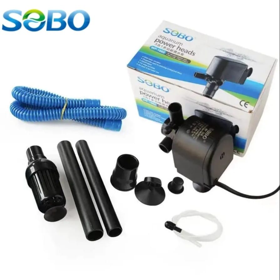 SOBO WP-1660 Aquarium Submersible Pump 20w Powerhead By Crown Aquatics - image 1