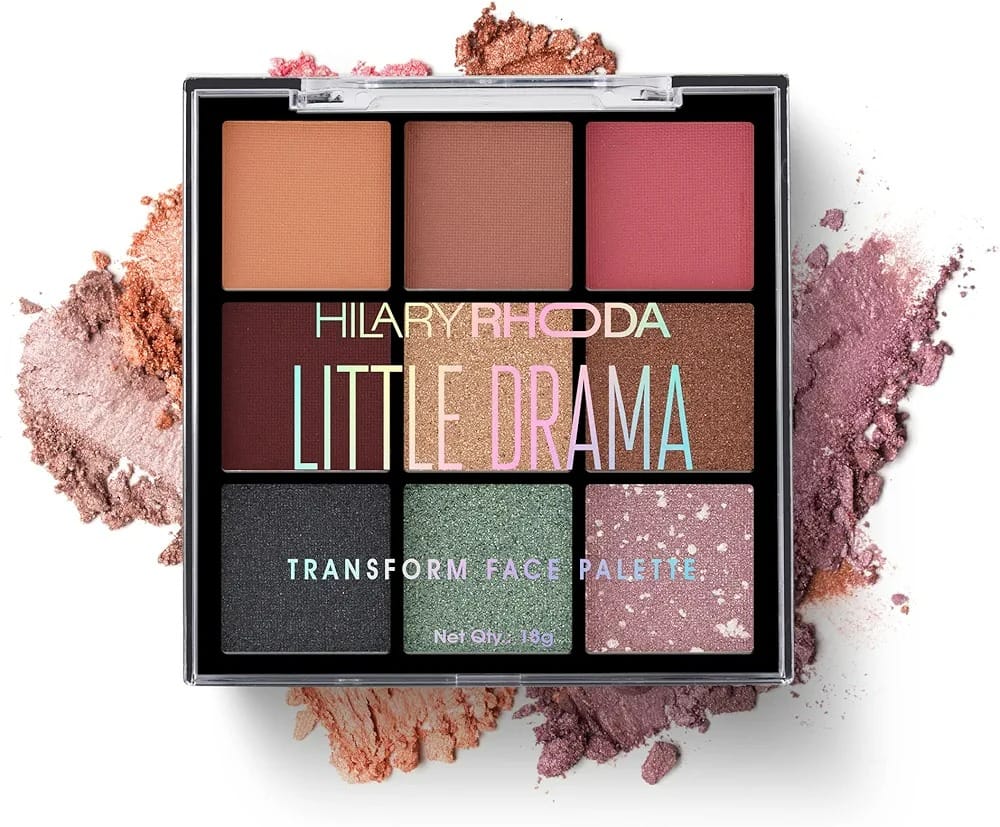 All In One Makeup Palette 9 Eyeshadows 2 Blush Highlighter Contour Travel Friendly Kit Shade 2 - image 5