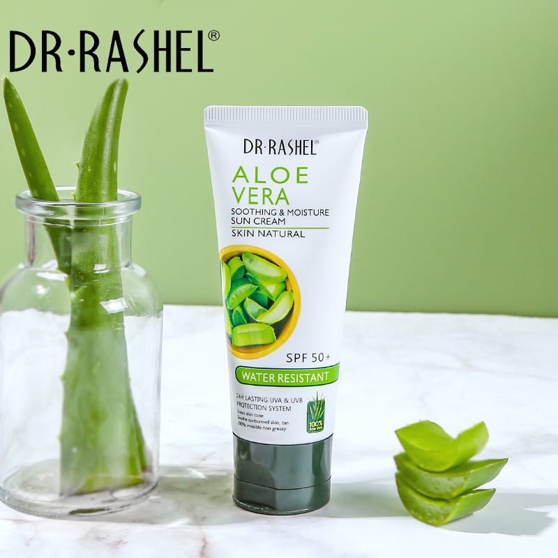 Dr Rashel Aloe Vera Sun Cream Water Resistant Sunscreen 60 G SPF 50+ - image 3