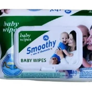 Smoothy Baby Wipes 80 Pcs Ls Mall