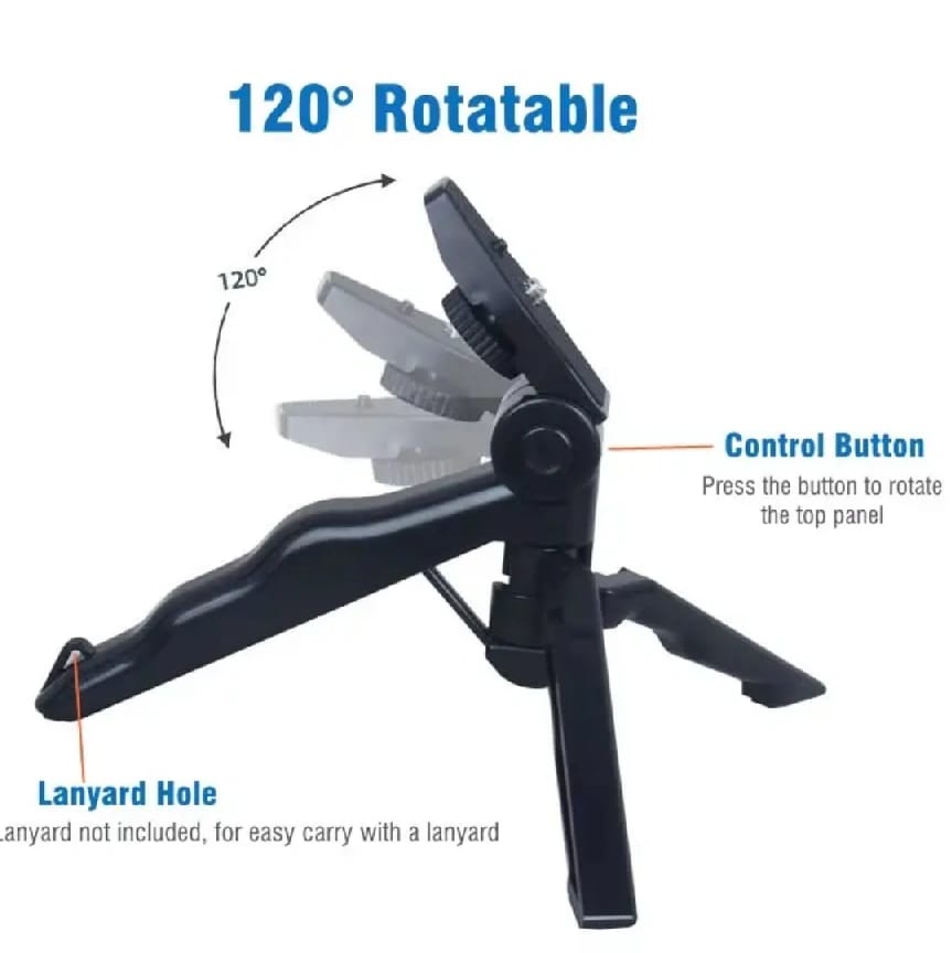 Video Making Kit / Vlogger Kits Microphone LED Fill Light Mini Tripod For Phone Vlog Video Recording Condenser With BT Remote - Oju Store - image 4