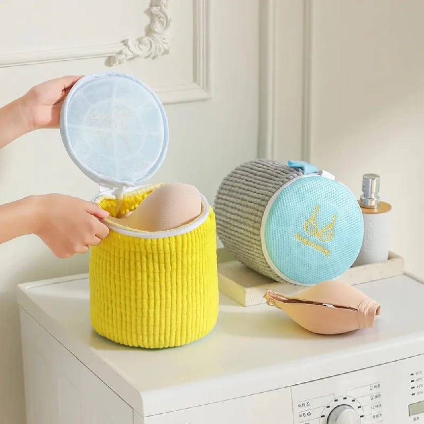 Portable Bra & Underwear Laundry Wash Bag – Anti-Deformation Mesh Washing Protector With Zipper For Delicates & Travel Storage - Ojustore - image 1