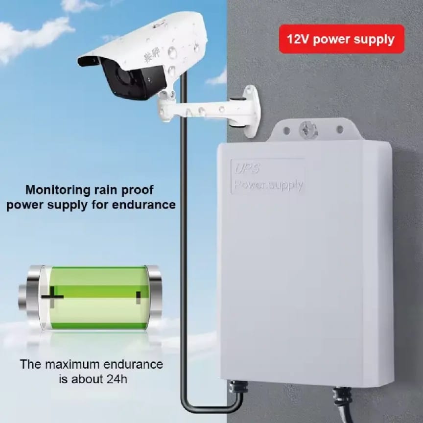 UPS Wifi Router Backup 12v For Hours Router UPS Mini Backup Power Supply 12V 2A - Oju Store - image 2