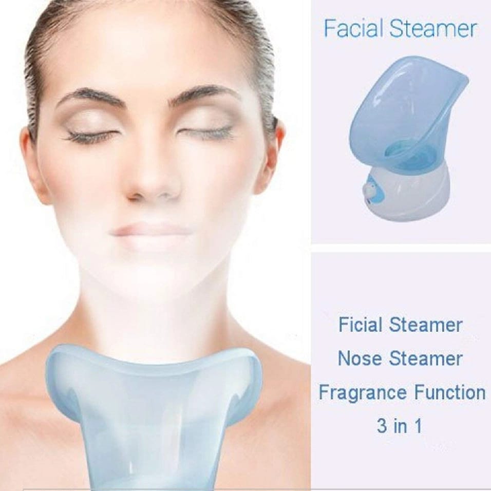 Electric 3-In-1 Facial Steamer & Sauna Vaporizer Machine For Deep Cleansing, Skin Hydration & Nasal Therapy - Ojustore - image 5