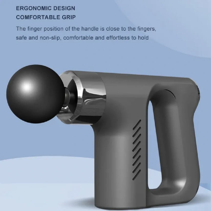 Electrical Rechargeable Fascial Massage Gun – Deep Tissue Muscle Relaxer For Pain Relief & Recovery - Ojustore - image 5