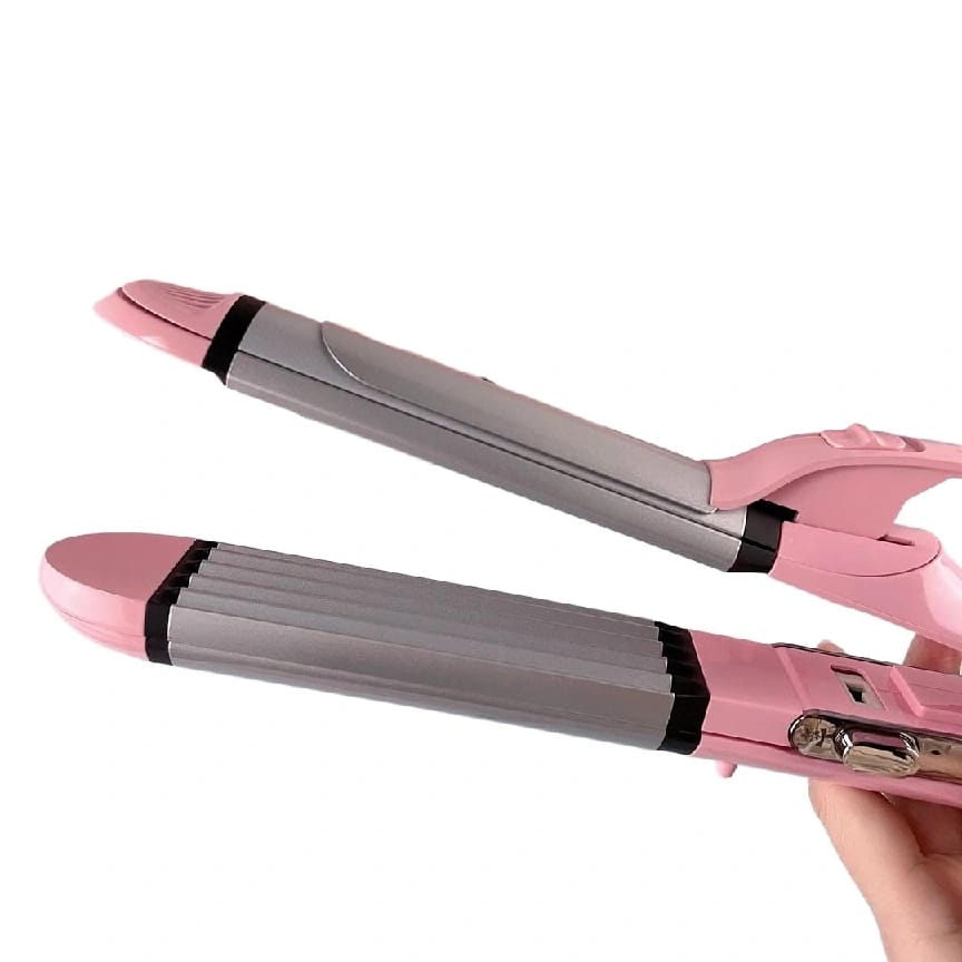 V-563 Professional 4In1 Hair Beauty Styler Hair Straightener And Curler Crimper - Oju Store - image 2