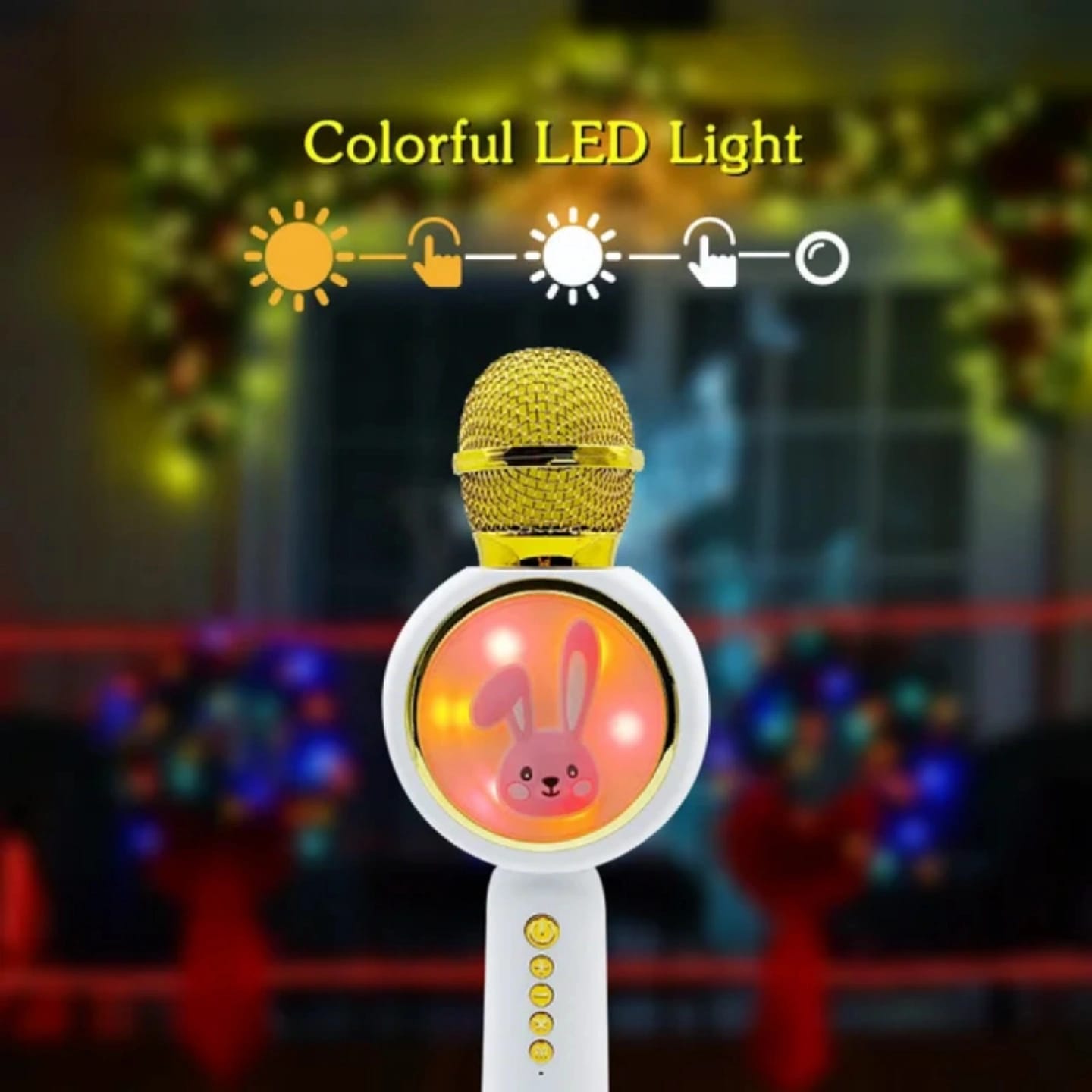 Children'S Karaoke Microphone, Singing Microphone For Children, Bluetooth Karaoke Microphone With Speaker - Oju Store - image 4