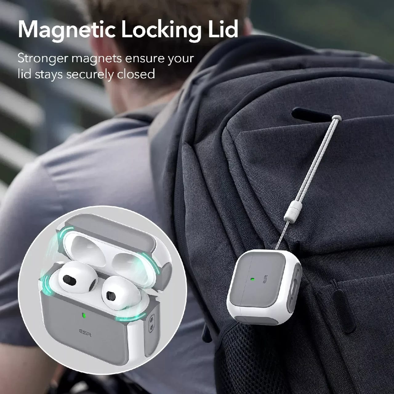 ESR Orbit Series Hybrid Case (HaloLock) For AirPods Pro - image 2