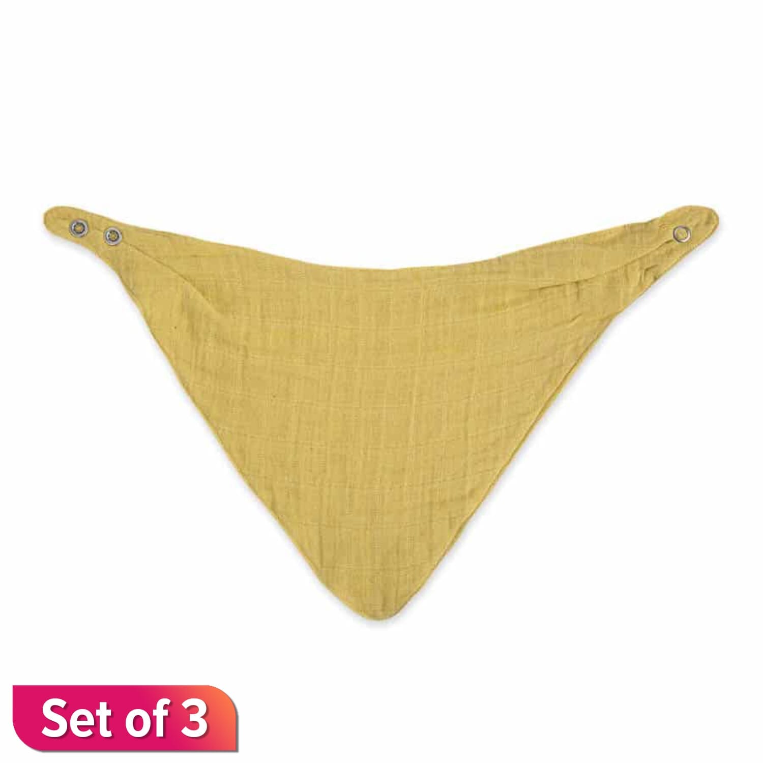 Crane Baby Muslin 3Pc Bib Set - River Bc-140Bs-2 - image 4