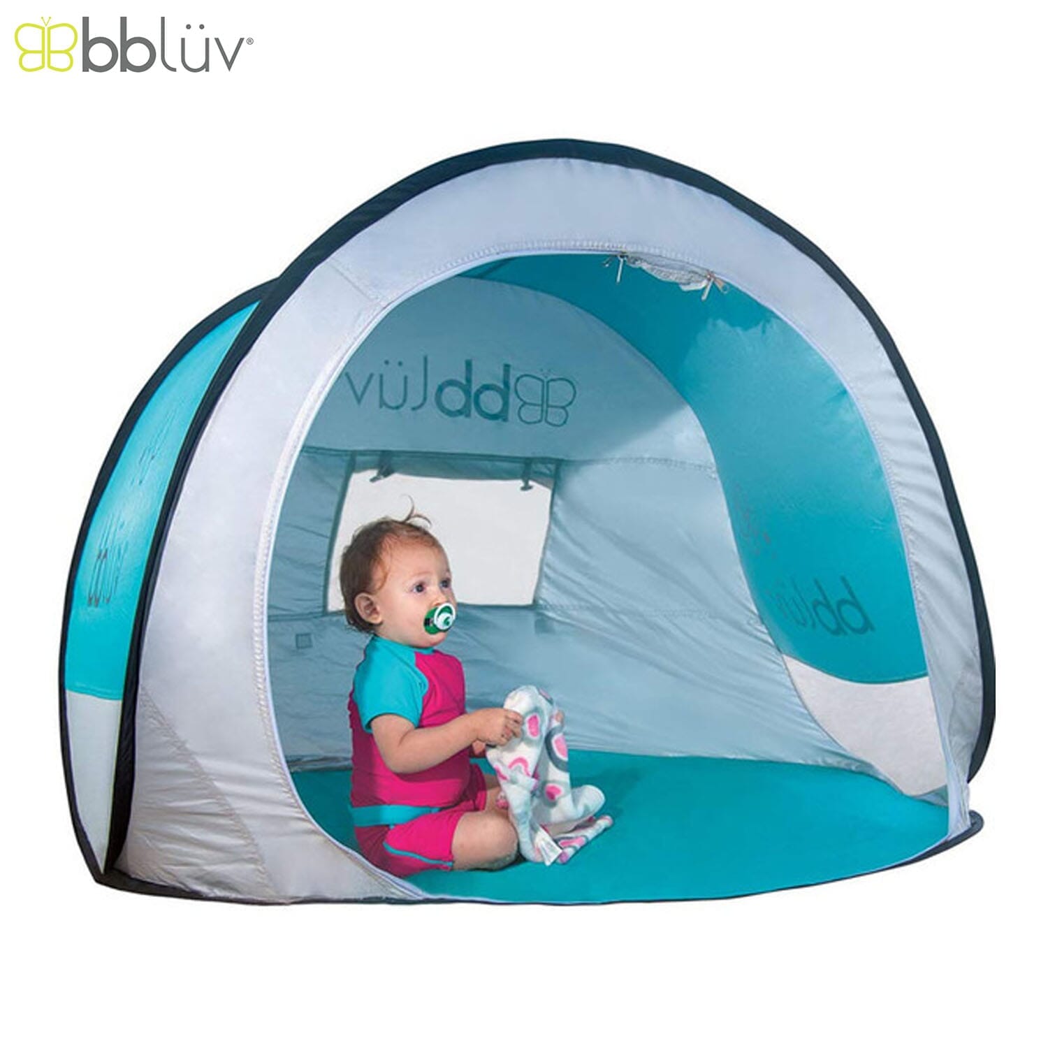 Bbluv Blue Sunkito UV 50 Pop Up Tent With Mosquito Net (B0135) - image 1