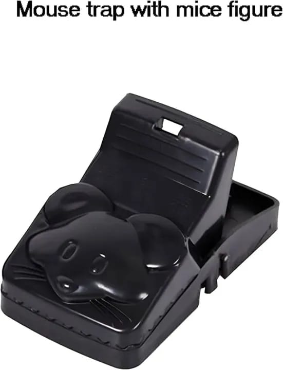 reusable plastic portable mouse trap snap quick kill mice rodent rat killer catcher - image 4