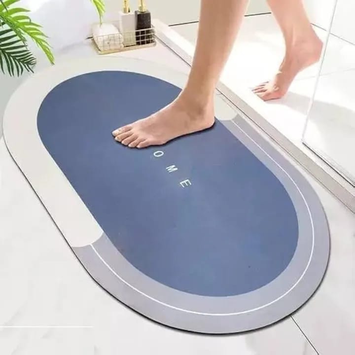 Bathroom Mat Super Absorbent Non-slip Carpets Quick Drying Floor Rug Soft Room Entrance Doormat - image 2