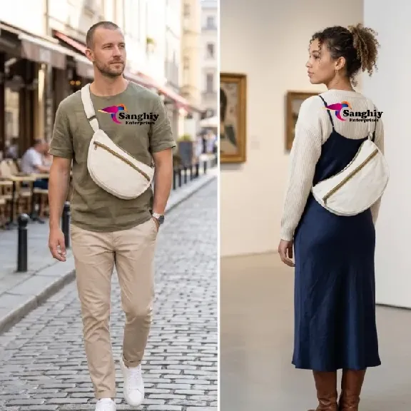 Hemp Moon Bag For Unisex - image 1