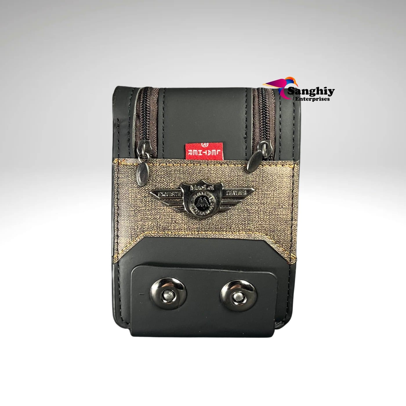 Bovis BI Fold doble botton Pu Leather Wallet For Men - image 4