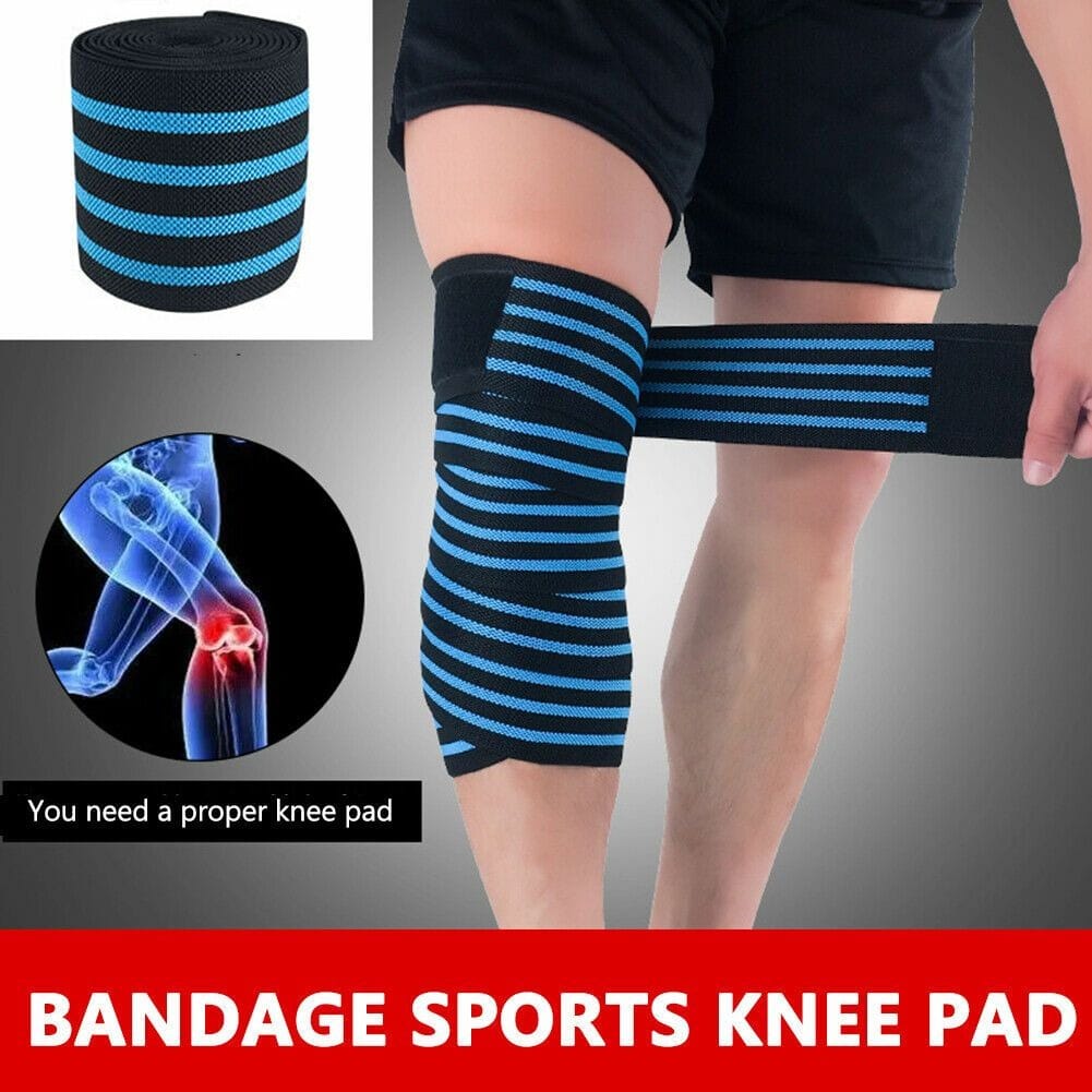 Knee Wraps Pair for Squats, Gym, Powerlifting, Weightlifting for Men & Women - image 6