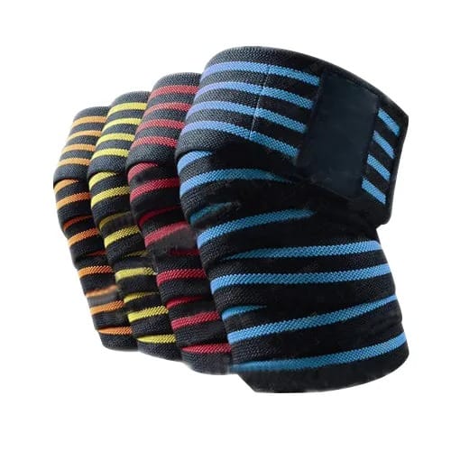 Knee Wraps Pair for Squats, Gym, Powerlifting, Weightlifting for Men & Women - image 2