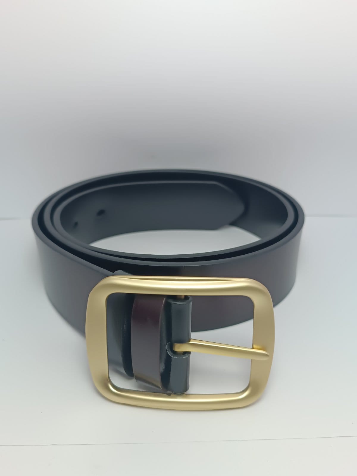 Two Side Reversible Colour Buckle Belt For Men - image 4