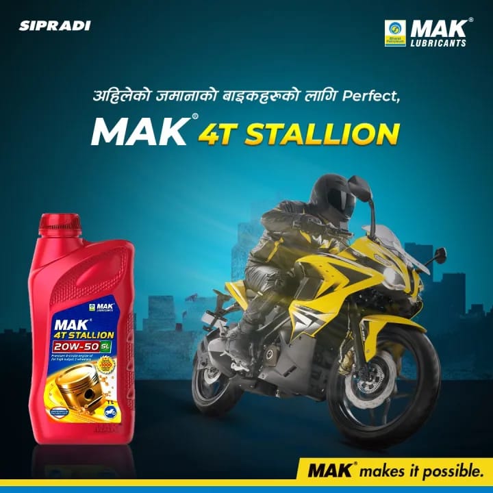 MAK Lubricants 4T Stallion Engine Oil, SAE 20W50 API SL/JASO MA2 Premium 4-Stroke Motorcycle Oil (1.2L) - image 3