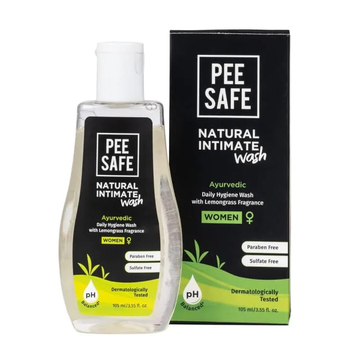 Pee Safe Natural Intimate Wash for Women – pH Balanced Feminine Hygiene Wash | Daily Intimate Care | 105ml - image 1