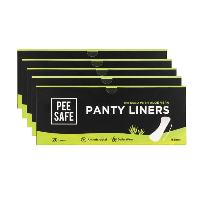 Pee Safe Aloe Vera Panty Liners 185mm (Pack of 100) – Daily Freshness, Ultra Thin, Breathable, Odor Control - image 3