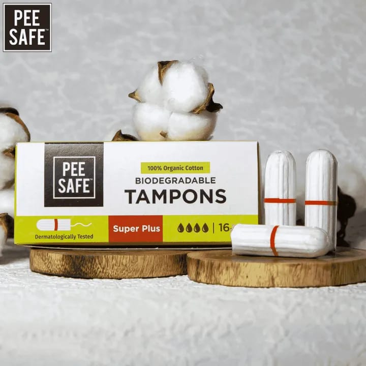 Pee Safe Organic Cotton Tampons (Super Plus) – High Absorbency, Chemical-Free, Comfortable & Secure Period Protection - image 5