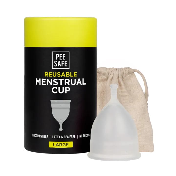 Pee Safe Menstrual Cup Large + Menstrual Cup Wash - 100 ml - image 3