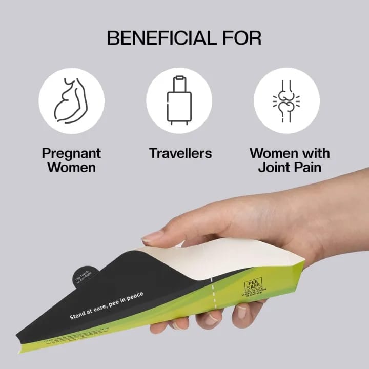 Pee Safe Foldable & Disposable Urination Device (6N) – Female Urination Funnel, Travel Hygiene, Stand & Pee, Leak-Proof Design - image 5