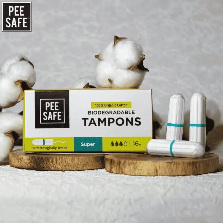 Pee Safe Organic Cotton Tampons (Super) – High Absorbency, Chemical-Free, Comfortable & Secure Period Protection - image 4