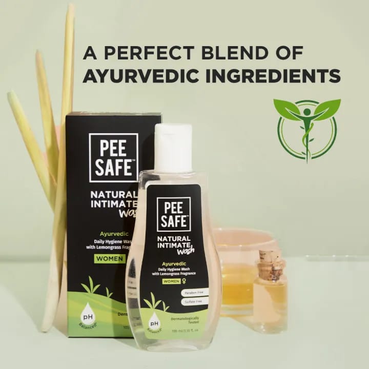 Pee Safe Natural Intimate Wash for Women – pH Balanced Feminine Hygiene Wash | Daily Intimate Care | 105ml Pack of 2 - image 5