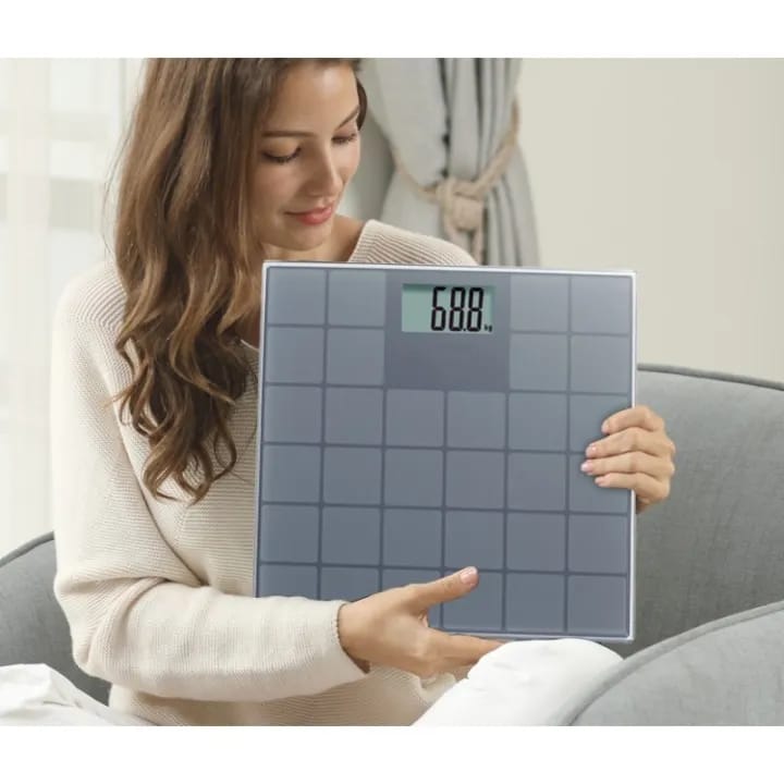 Constant Electronic Personal Scale Personal Weighing Machine Glass Premium Bathroom Scales 10x10inch - image 1