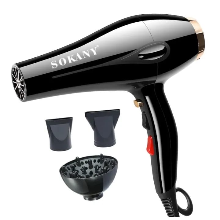 SOKANY Hot And Cold Air Hair Dryer 3 In 1 Concentrator And Diffuser Automatic Power-Off SK-2213 Blow Dryer - image 1