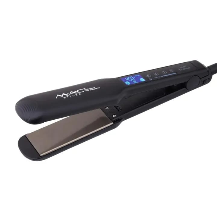 Mac Styler Premium Hair Straightener Mc-5528 LCD Display Touchscreen Professional Flat Iron - image 2