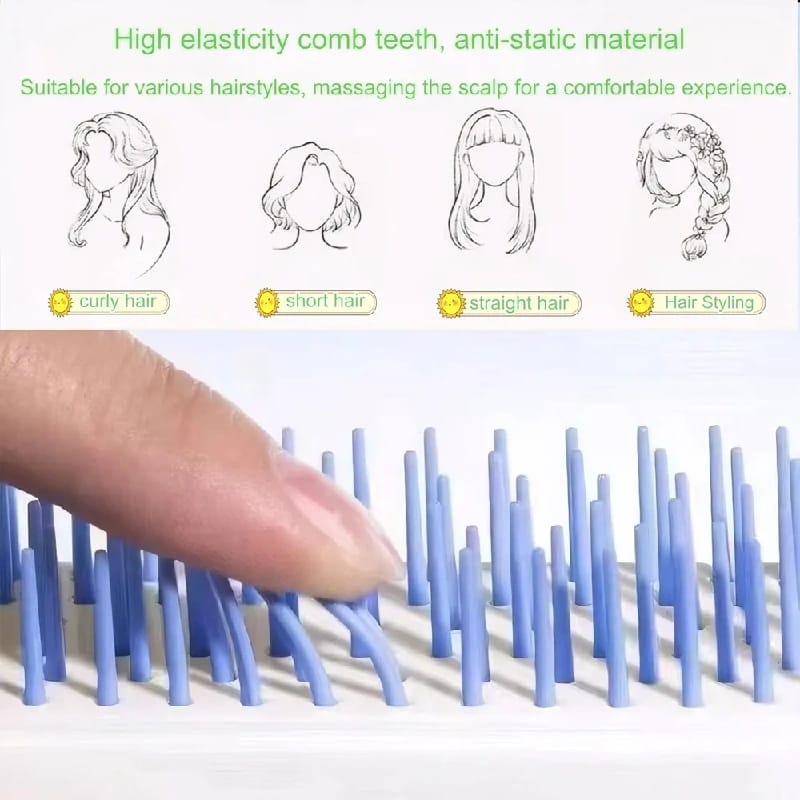 Self Cleaning Hair Brush - Easy to Use Hair Care Tool - image 5