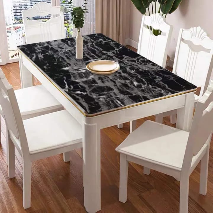 Kitchen Marble Wall Paper Oil Proof Waterproof Backsplash Sticker Roll Stove Cabinet Liner Décor Self Adhesive Wallpapers (3m x 61 cm) - image 4